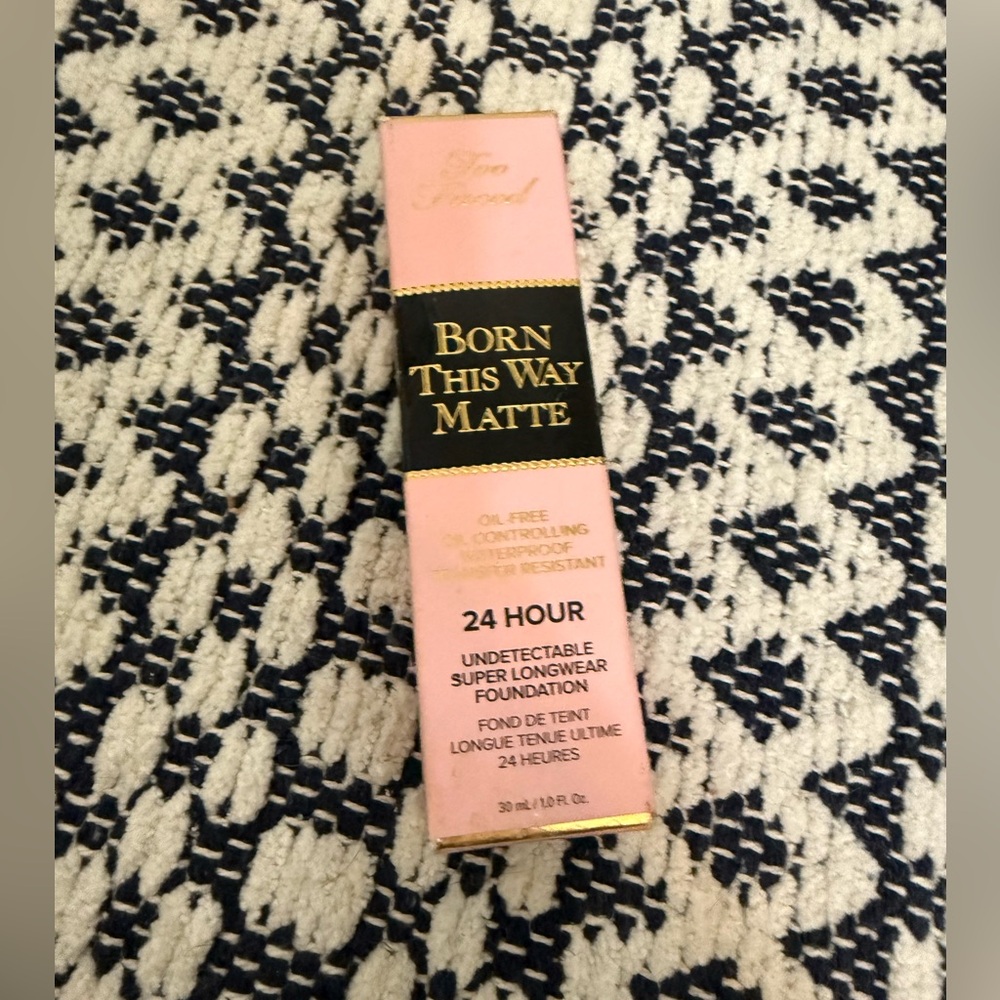 Too Faced Born this Way Foundation Matte Golden Beige